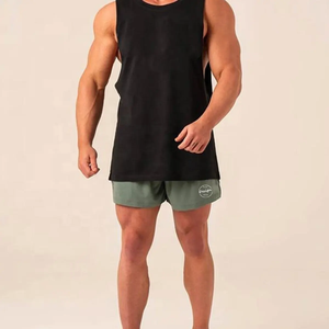 Shorts en jean cargo patchwork pour hommes, déchirés et délavés, bleus, multi-poches, vente en gros, shorts décontractés unis pour hommes - Product Image 1