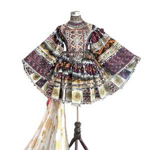 Nouvelles Tendances 2026 : Ensembles de Robes Afghanes pour Femmes – Respirants, Multicolores, Longueur Genou, Tailles et Couleurs Personnalisables, Idéals pour les Mariages - Product Image 1