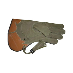 Guantes de Cetrería de Cuero Genuino Personalizados de Nuevo Estilo y a la Moda, Diseña Tus Propios Guantes de Cetrería de Doble Capa de Cuero - Product Image 3