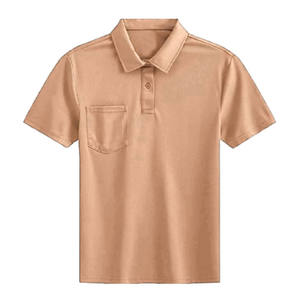 Polo para Hombre de Manga Corta, Tejido Antiarrugas, Transpirable, Corte Regular, Diseño con Bolsillo, Poliéster/Algodón, Logotipo Personalizado - Product Image 4