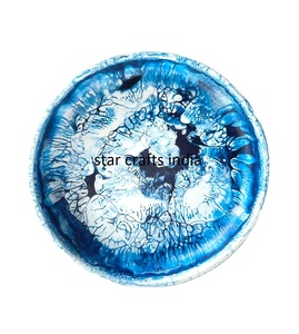 ชามเรซินผสมก้อนเมฆกาวาสุดสร้างสรรค์สำหรับอาหารชามสลัดเครื่องครัวที่บ้านจานเสิร์ฟพาสต้าซุปข้าวชามถั่ว - Product Image 1