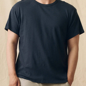 เสื้อยืดคอกลมแขนสั้นผู้ชาย ผ้าฝ้าย 100% - ปรับแต่งโลโก้ด้านหน้าได้ ระบายอากาศ แห้งเร็ว ทรงปกติ ดีไซน์เรียบง่าย สวมใส่สบาย - Product Image 1