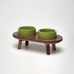 Grand bol en céramique pour chien, pour nourriture et eau, avec intérieur profond, base lourde et stable, large ouverture, design confortable pour l'alimentation - Product Image 5