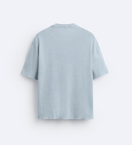 เสื้อยืดโอเวอร์ไซส์สตรีทแวร์ลายกราฟิกสำหรับผู้ชาย ขายส่ง เสื้อยืดแฟชั่นฮิปฮอปผ้าฝ้าย รับทำโลโก้ตามสั่ง OEM - Product Image 2