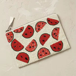 Bolso de mano de lujo hecho a mano con cuentas bordadas para mujer, ideal para bodas, fiestas y eventos nocturnos, al mejor precio. - Product Image 1