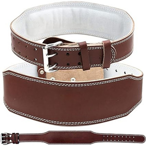 Industrial Grade Leather Powerlifting <b>Belt</b> for Heavy Squats Deadlifts Professional Gym Back Support Lifting Gear - Product Image 5