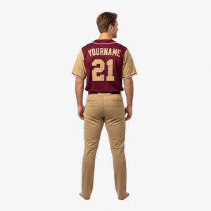 Custom Design <b>Top</b> Quality Baseball Uniform Sports Wear Breathable Quick Dry Sublimation Athletic Baseball Uniform Set - Product Image 6