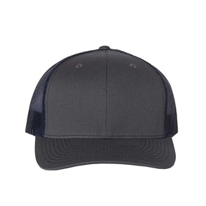 Casquette de sport personnalisée en gros à 6 panneaux pour homme, broderie 3D de haute qualité, logo, en coton noir, style Gorra, avec filet et fermeture Snapback, type Trucker - Product Image 4