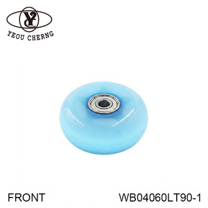 Rueda de 60 mm para Caja de Juguetes de Poliuretano Fundido con Rodamiento ABEC-9 - Product Image 3