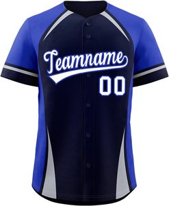 Cheap Blank <b>Baseball</b> Jersey Short Sleeve 100% Polyester Anti-bacterial Breathable Custom Team Name Sublimation Print Wholesale - Product Image 4