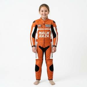 Combinaison de moto en cuir personnalisée pour enfants - Design sur mesure, ajustement personnalisé et logo - Product Image 4