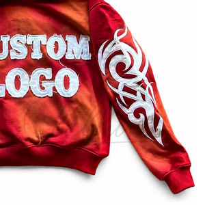 Sudadera con capucha para hombre de moda, estilo desgastado, térmica, de gran grosor, venta al por mayor - Product Image 6