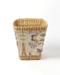 Corbeille à déchets et panier de rangement domestique en jonc de mer, fait main, écologique, vente en gros, fabriqué au Vietnam - Product Image 3
