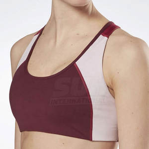 Soutien-gorge de sport pour femme, sans couture, respirant, maintien élevé, léger, séchage rapide, vente en gros, dernier design pour la vente en ligne - Product Image 5