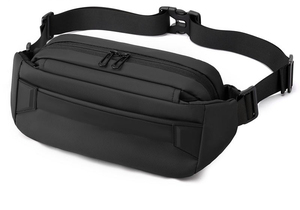 Bolsa de cintura para deportes y actividades cotidianas, adecuada para ir de compras, diseño informal moderno, cinturón ajustable, ajuste cómodo para viajar - Product Image 6