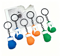 Nouveau Porte-clés Pendentif Mini Gants de Boxe en PVC de Simulation Écologique, Qualité Supérieure, Durable, pour Entraînement de Combat Sanda