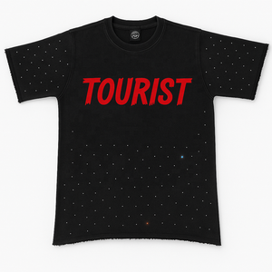 T-shirt ample pour homme en coton épais, style streetwear, avec impression sérigraphiée et effet vintage délavé, ourlet brut et impression en relief - Product Image 4
