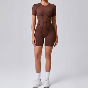Nuevo Mono Deportivo para Mujer, Elástico, Sexy, con Espalda Descubierta, Compresión, para Yoga y Fitness - Product Image 1