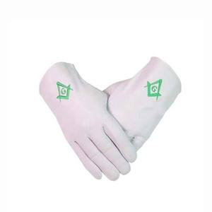 Guantes Masónicos Premium Worthy Matron OES, 100% Algodón y Spandex, Colores Personalizados, Cuatro Estaciones, Pantalla Táctil, Duraderos, Transpirables, Uso Diario - Product Image 1