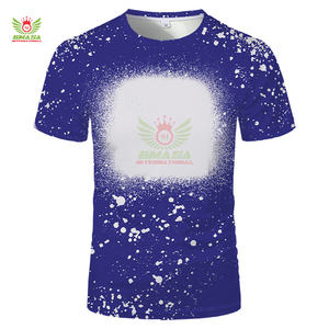 เสื้อยืดซับลิเมชั่นคอกลมแขนสั้นทรงพอดีตัว ดีไซน์โลโก้แบบกำหนดเองประสิทธิภาพสูง - Product Image 2