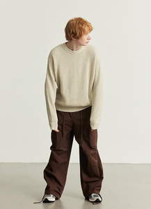 Pull en tricot pour homme, doux et confortable, à manches longues, pour un usage quotidien décontracté, le bureau, la mode hivernale et la superposition - Product Image 6