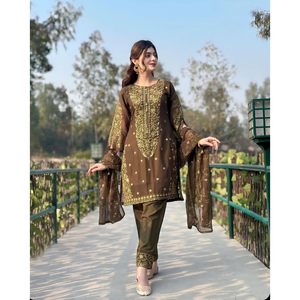 กางเกงแฟชั่นผ้าจอร์เจีย - Product Image 3