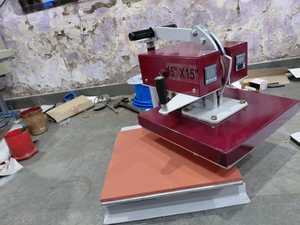 Presse à chaud double articulation pour sublimation et impression de t-shirts 220V - Product Image 2