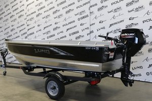 Listo para enviar, ¡Gran éxito de ventas! Nuevo Bote de Aluminio SSV-14 de 14 pies 2023 con Motor Fuera de Borda Mercury de 20hp y 4 Tiempos con Eje de 15 pulgadas - Product Image 3