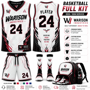 Unisex Quick Dry Basketball Uniform Set 100% Polyester Basketball Uniform Accessories Sublimation Basketball Uniform Kit - Product Image 3