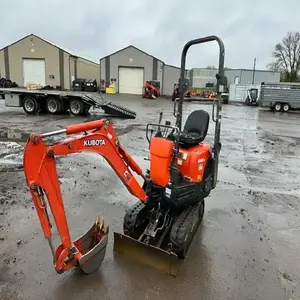 ¡Gran oferta! Miniexcavadora de orugas usada KUBOTA K008-3 con motor y engranajes, 3 años de garantía, alta eficiencia para movimiento de tierras y construcción. - Product Image 5