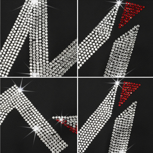 Wholesale High Quality <b>Rhinestone</b> Shirt Men Graphic Oversized Streetwear Bling Diamond T-shirt Custom Logo Plus Size <b>Top</b> - Product Image 6