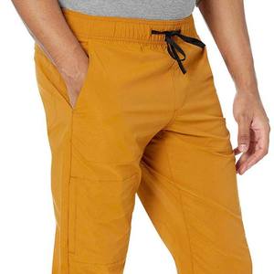 Pantalones Casuales de Lona para Hombre, 100% Algodón, Transpirables, Ecológicos, de Secado Rápido, Cintura Elástica con Cordón, Servicio Personalizado OEM - Product Image 5