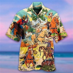 Chemise Hawaïenne Homme Grande Taille à Col Cubain et Manches Courtes, Motif Floral Samoa Tapa Fusion Polynésienne Personnalisé - Product Image 2