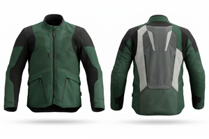 OEM ODM Safety Apparel Motorcycle Riding Jacket Breathable Mesh Custom Made Protective Armor Windproof Textile Moto Jackets - Product Image 2