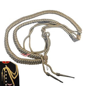 Golden Dress Aiguillette Mylar Aiguillette Cord Soviet Aiguillette Metallic Yarn Garment <b>Accessory</b> - Product Image 6