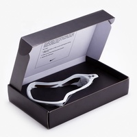 Boîte de livraison ondulé avec Logo personnalisé, boîte de courrier écologique 9x6x2, pour montres de cils, bijoux, rose, 50 pièces