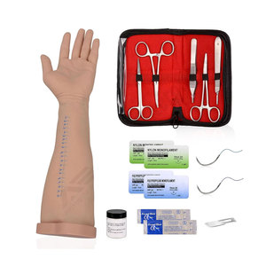 <b>Suturing</b> <b>Kit</b> With Needles and Suture Tools Practice Stitching Education Use Only Suture Practice Arm <b>Kit</b> for Medical Students - Product Image 1