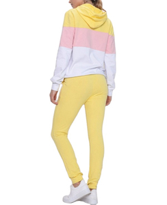 Women Winter 2 Piece Fleece <b>Jogger</b> <b>Set</b> Hooded Long Sleeve Tracksuit Top <b>Matching</b> Sweatpants Solid Casual Activewear Sportswear - Product Image 5
