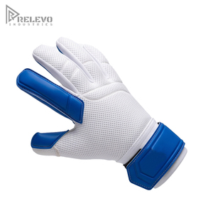Guantes de Portero Personalizados con Corte Híbrido Negativo, Alta Ventilación, Respaldo de Malla Blanca, Articulaciones de Dedos Acolchadas y Muñequera Elástica - Product Image 3
