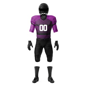 Conjunto de Uniforme de Fútbol Americano Sublimado Personalizado, Jersey y Pantalones Transpirables, Absorbentes de Humedad, Resistentes, Ropa Deportiva para Entrenamiento en Equipo - Product Image 2