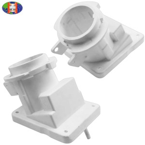 ฐานเสียบแบบมีหน้าแปลนพลาสติก ABS ฉีดขึ้นรูปตามสั่ง OEM | ผู้ผลิตตัวเรือนชิ้นส่วนไฟฟ้าแบบติดตั้งบนกระบอกสูบสำหรับงานหนัก - Product Image 1