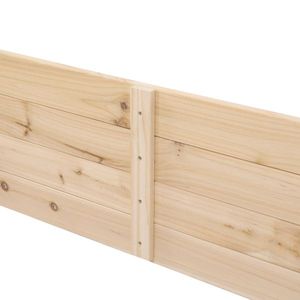 234*61*25.5cm Struttura in Legno a Doppia Griglia per Piante, Tipo a Terra, Arredamento da Patio - Product Image 3