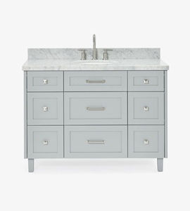 Venta al por Mayor de Mueble de Baño Benjamin de 49 Pulgadas con Lavabo Individual, Solo Mueble, 4 Opciones de Acabado, Fábrica en Vietnam - Product Image 1