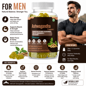 Ashwagandha gummies สมุนไพรพรีเมี่ยมพร้อมสารสกัดจากราก Ashwagandha สำหรับรองรับความเครียดผ่อนคลายและสมดุลอารมณ์ - Product Image 2