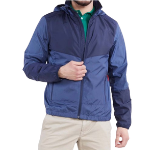 Chaqueta Cortavientos Resistente al Agua, Secado Rápido, Estilo Urbano, Logotipo Personalizado, 100% Poliéster, Chaqueta Anorak Impermeable con Capucha para Hombre - Product Image 3
