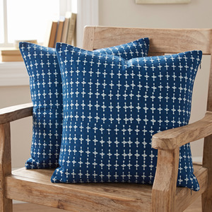 Housse de coussin en coton imprimée abstraite moderne, écologique, personnalisable, tissée, style bohème, lavable, pour la décoration intérieure – Grande Vente - Product Image 3