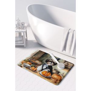 Alfombrillas de cocina Shih Tzu Fall, alfombra antifatiga de espuma viscoelástica, alfombrilla de baño lavable a máquina, cojín cómodo de calabazas para suelos de cocina - Product Image 3