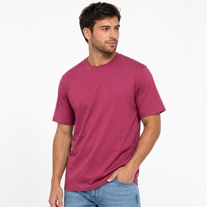 T-shirt en coton oversize à épaules tombantes, coupe décontractée et ample, style streetwear, manches courtes - Product Image 3