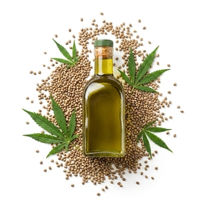 Organic Cold Pressed Hemp Seed Oil for Soap and Cosmetic Making Hemp Oil Bulk Supply 10MT Natural Grade - Product Image 4
