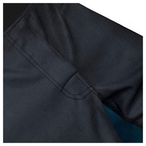 Shorts MMA pour hommes, noir, blanc, bleu, blocs de couleurs, évacuation de l'humidité, séchage rapide, respirant, léger, entraînement athlétique, salle de sport - Product Image 2